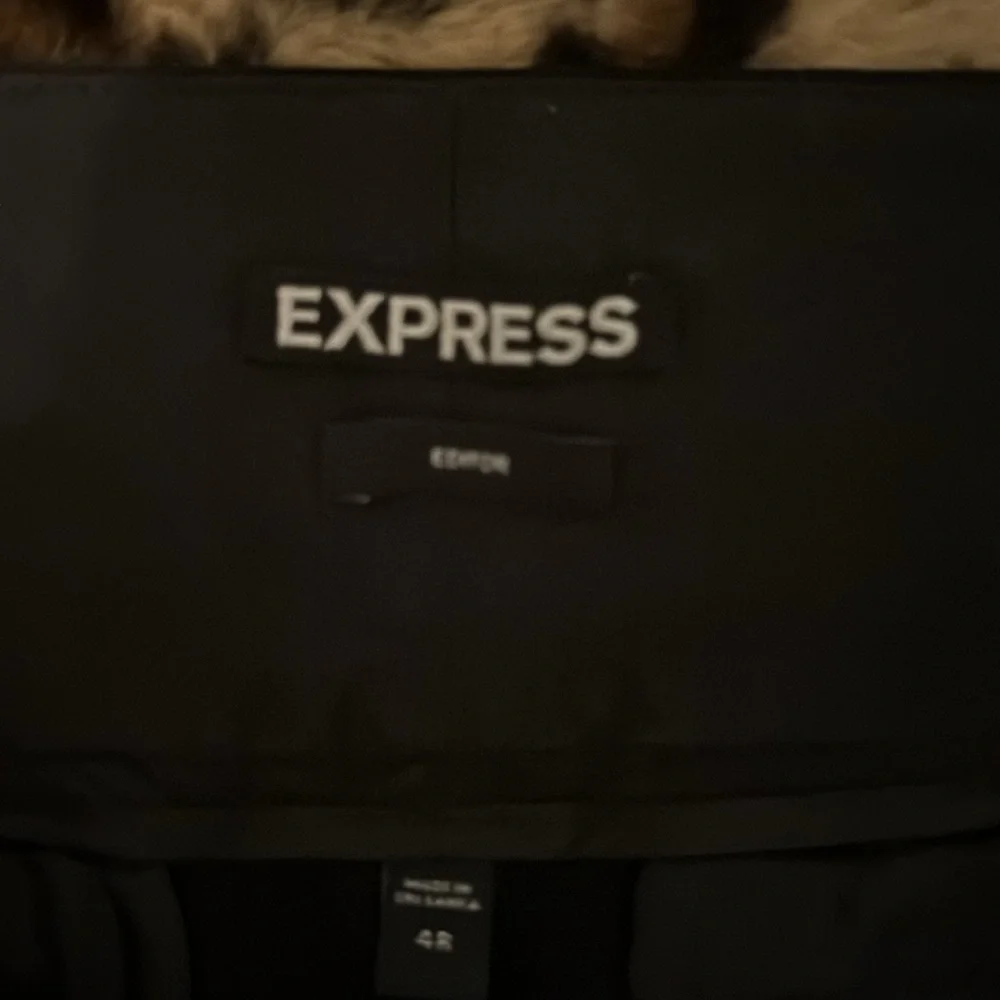 Express Black Editor pants - Picture 2 of 3
